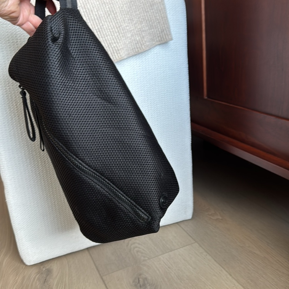 Lululemon Black Small Sling/Backpack - image 2